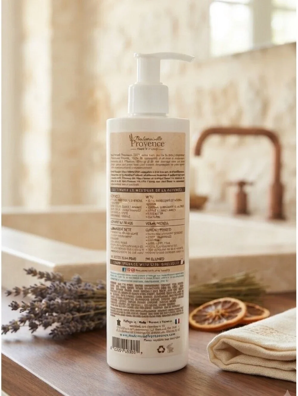 Mademoiselle Provence Sensitive Skin Body Lotion - Almond, Orange Blossom 13.5oz